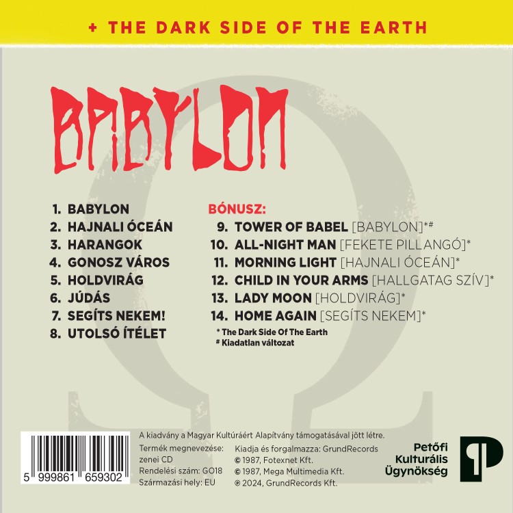 Omega - Babylon (CD)