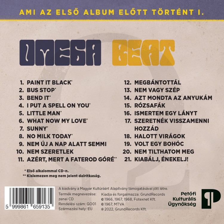 Omega - Beat (CD)