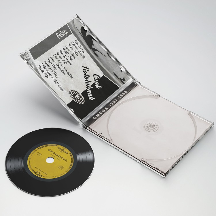 Táncdalfesztivál  - A fellépőket kíséri az Omega együttes (CD)
