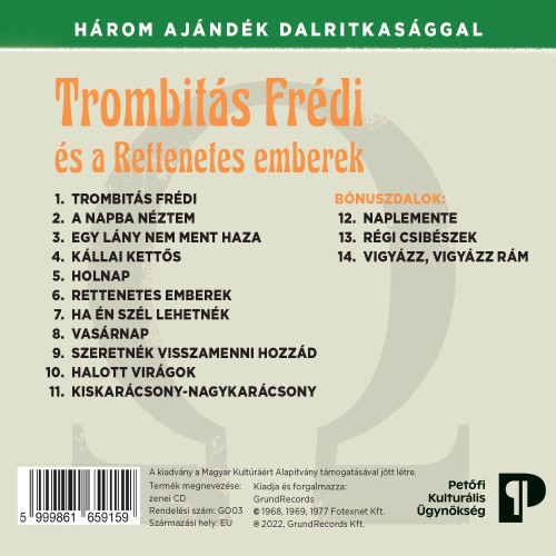 Omega - Trombitás Frédi és a Rettenetes emberek (CD)