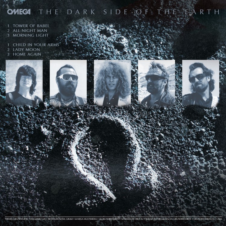 Omega - The Dark Side Of The Earth (fekete splatter LP)