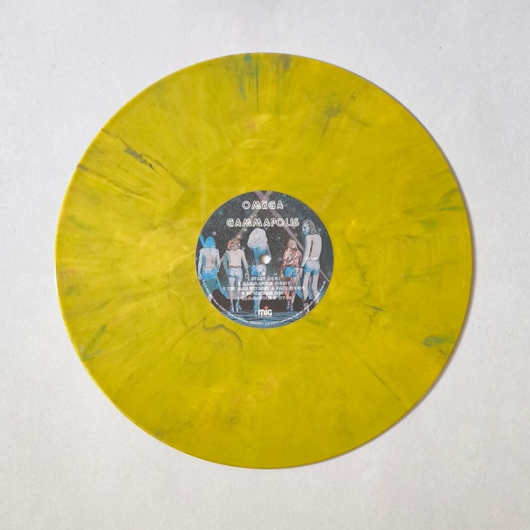Omega - Gammapolis (Márványozott sárga - LP) Omega - Gammapolis (Márványozott sárga - LP)