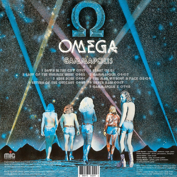 Omega - Gammapolis (Márványozott sárga - LP) Omega - Gammapolis (Márványozott sárga - LP)